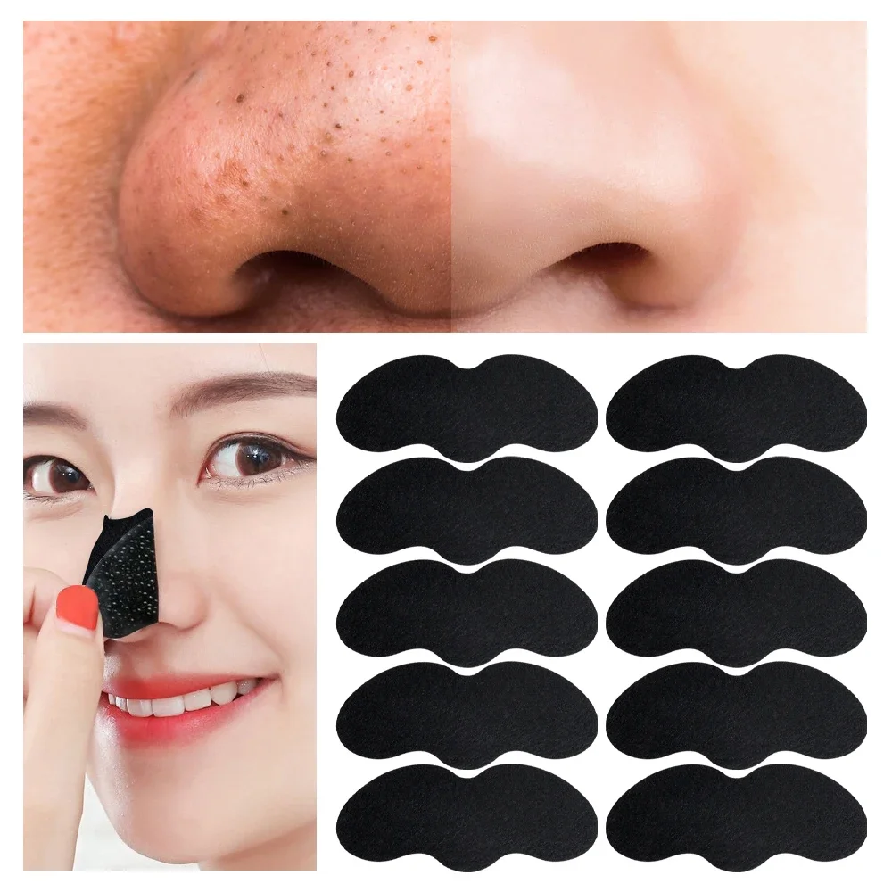 10/30/50pcs Unisex Blackhead Remove Mask Peel Nasal Strips Deep Cleansing Shrink Pore Nose Black Head Stickers Skin Care Patch 3