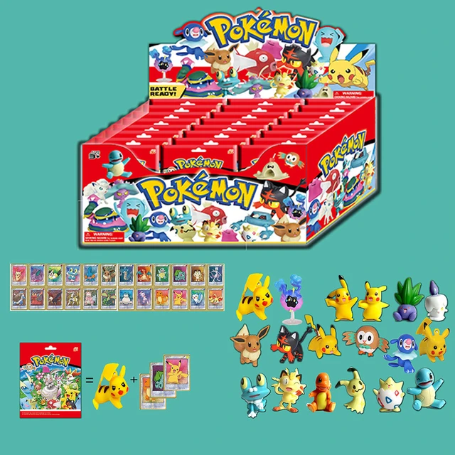 Pokemon Ultimate 10-Pack Battle Figures 2-4.5 - Pikachu, Charmander,  Squirtle & More ( Exclusive)