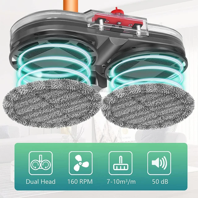 Электрическая щетка для швабры с резервуаром для воды для пылесоса Dyson V7 V8 V10 V11, сменные аксессуары для пылесоса 3