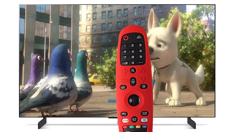 Description Picture 2 of itemRemote Controller Silicone Protective Case Protect Cover Suitable for LG Magic TV AN-MR19BA/MR18BA/MR20GA/AKB75855501/AN-MR600