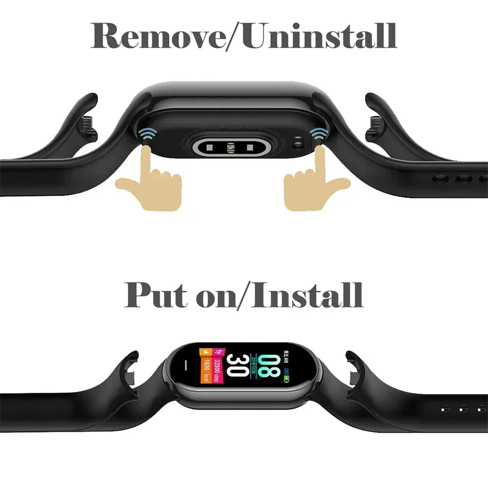 Waterproof Silicone Sport Watch Band Strap Replacement Bracelet