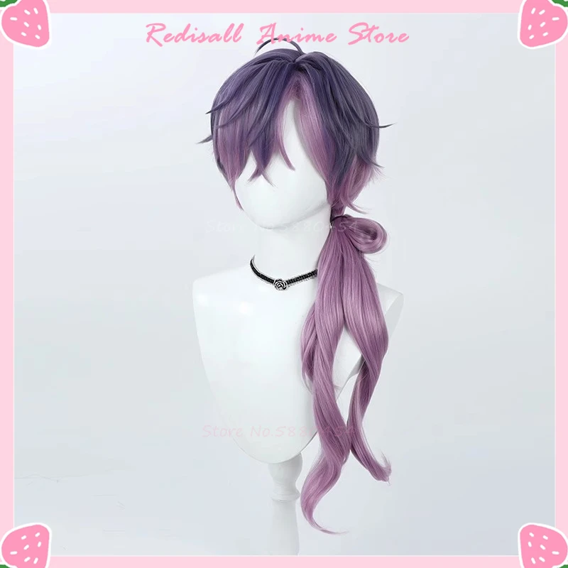 Virtual r NIJISANJI Noctxy Uki VioletaNew Outfit Purple Cosplay Wig