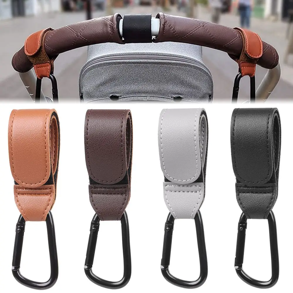 PU Leather Stroller Hook for Baby Pram Accessories