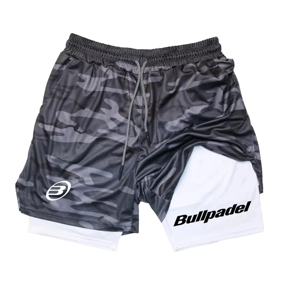 New Men's Padel Sport Shorts Summer Male Breathable Tennis Shorts Quick-Drying  Outdoor Running Sportwear RL00091 2