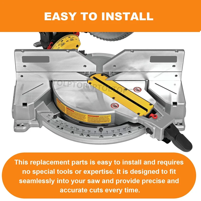 146726-02 Replacement DeWalt Miter Saw Kerf Plate Replacement - Compatible With Multiple DW700 Series Models Miter Saw Replacement Parts