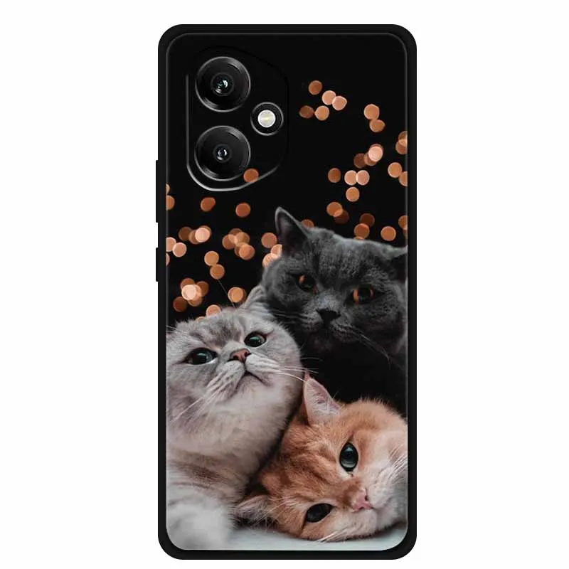 Sleek Shockproof Black Silicone Phone Case