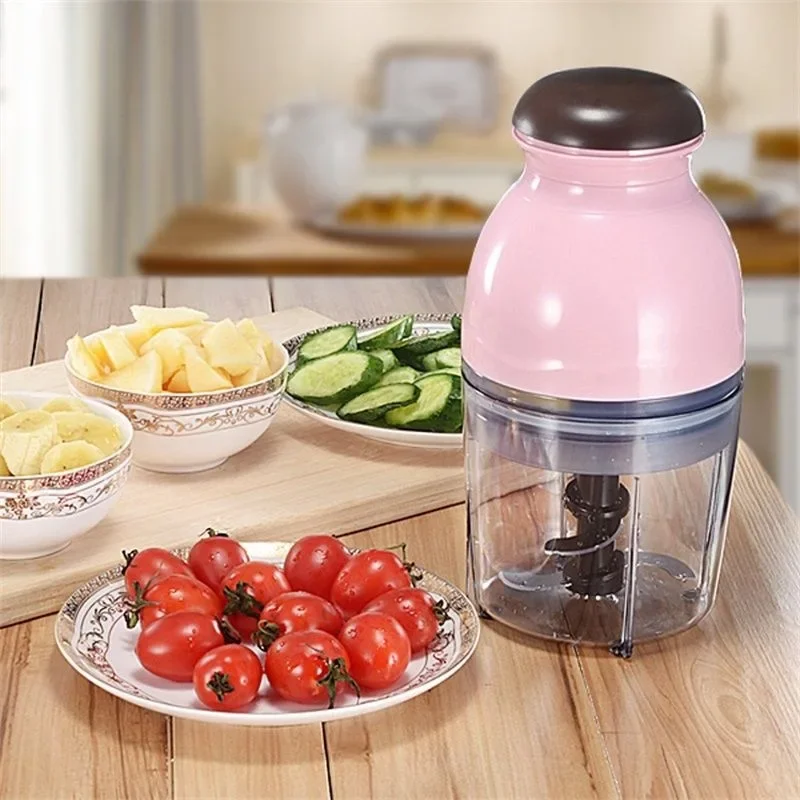 600ml Portable Blender Food Mixer Multifunctional Food Processor Electric Meat Grinder Mini Mixers Cup Baby Solid Food Machine 3