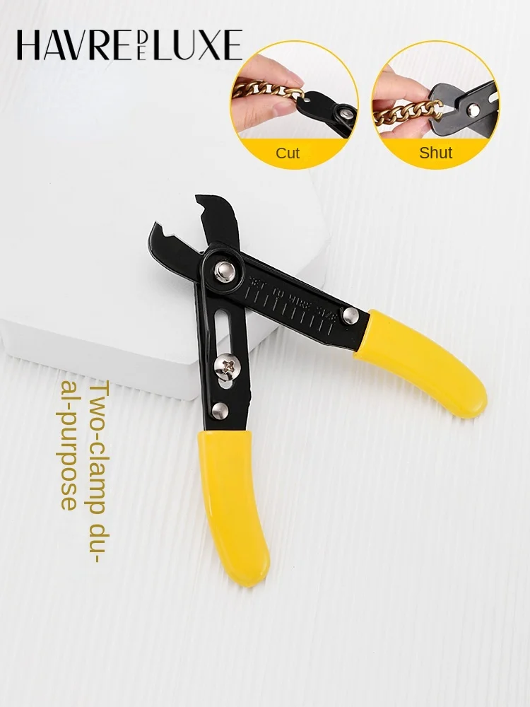 

Bag Chain Pliers Splitter Bag Chain Truncation Tool Disassembly And Shortening Artifact Splitter