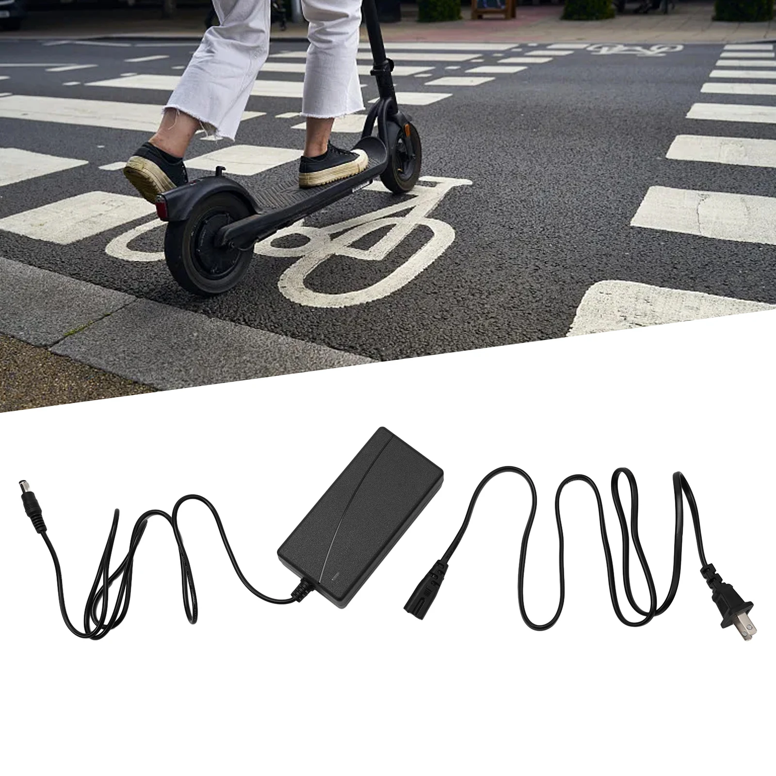 High-Efficiency 42V 2A Electric Scooter Battery Charger Power Adapter