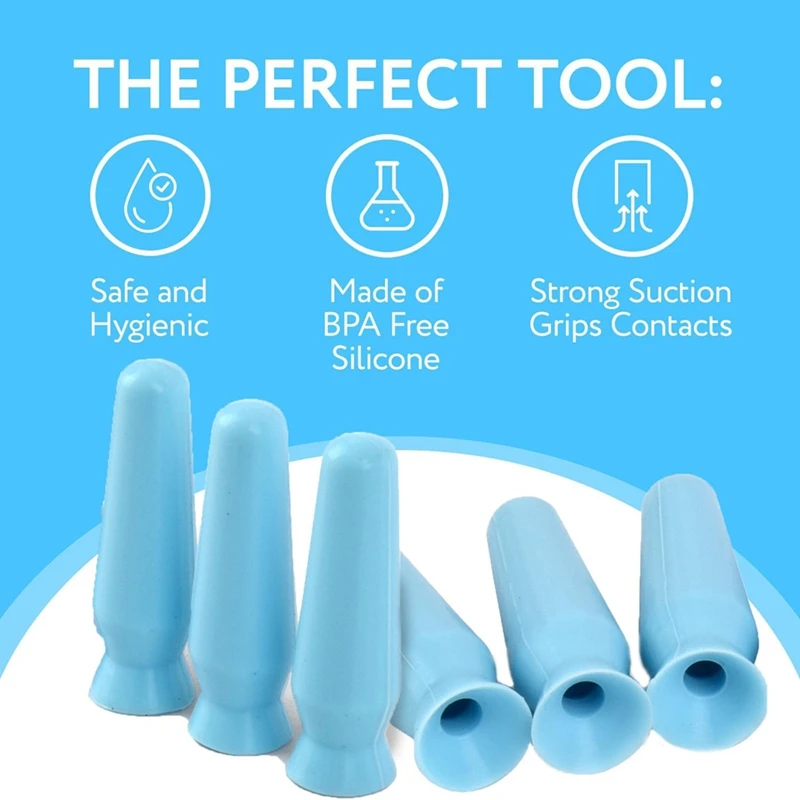 Ophthalmic Surgical Instruments Hair Follicle Extractor Ear Extraction Instrument Scleral Lens Remover And Inserter Pack Of 3 Ventless Contacts Removal Tool For Hard Contact Lenses & Prosthetic Eyes-AT64