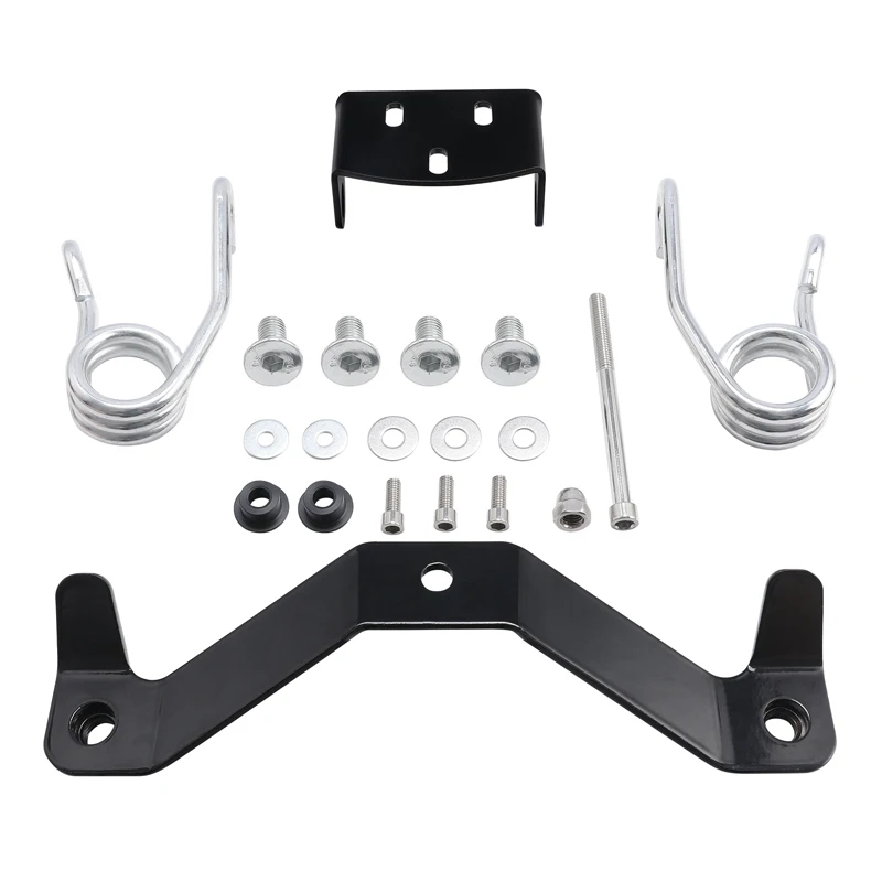 Kit Hardware Ancoraggio Per Borse Harley Sportster XL883 XL1200 48 72 Iron 883 2004-2020 (esclusi XL1200CX 2016+)