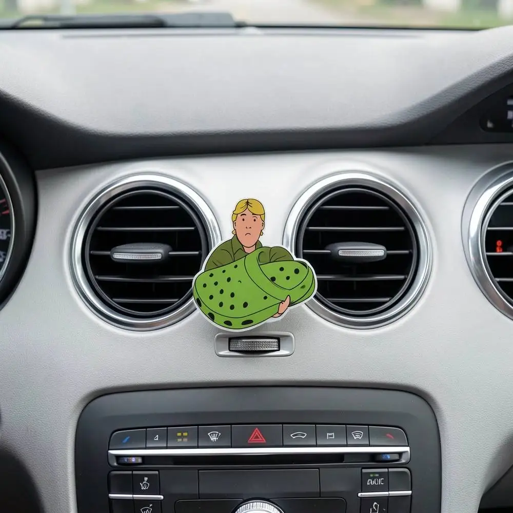 Premium Car Air Freshener Vent Clip Refillable Fragrance Diffuser For Car Interior Air Purifier