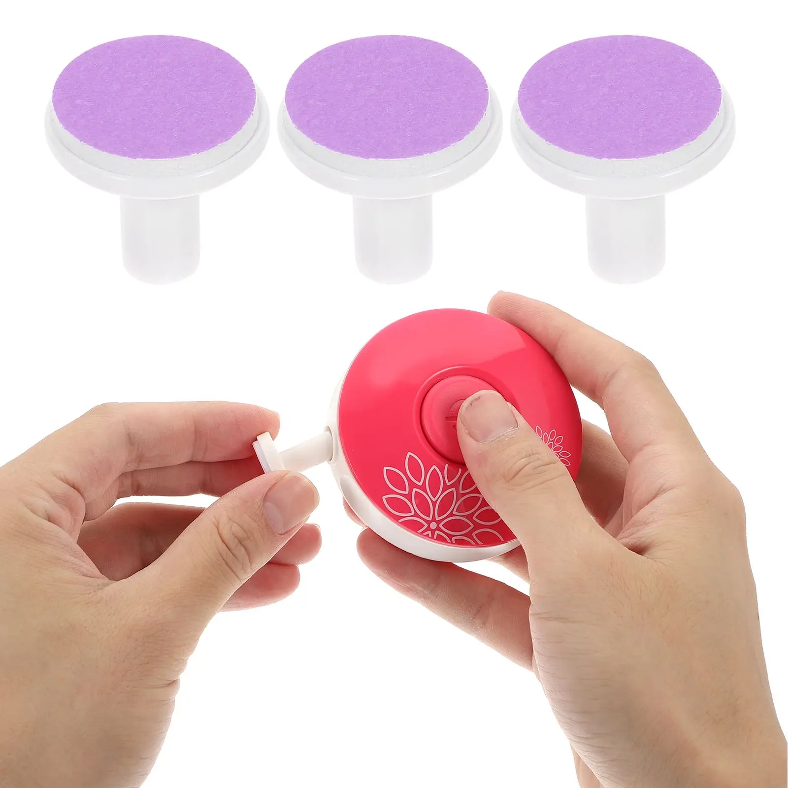 12pcs Baby Nail File Pads Replace Nail Trimmer Replacement Pads Electric Baby Head Spare Head Accessories