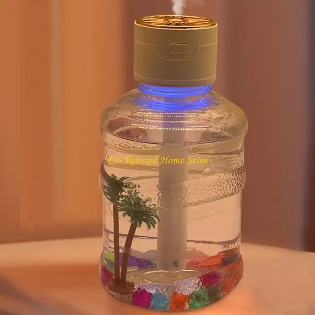 B46E Small Humidifier Mists Humidifier Plastic Texture for Home and Office Car Use 4