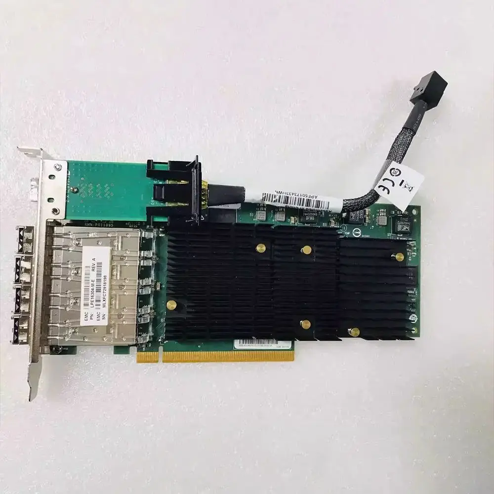 Emulex LPE16304-M-E ASSY P용 011095 -01B Rev B 16G 광섬유 카드