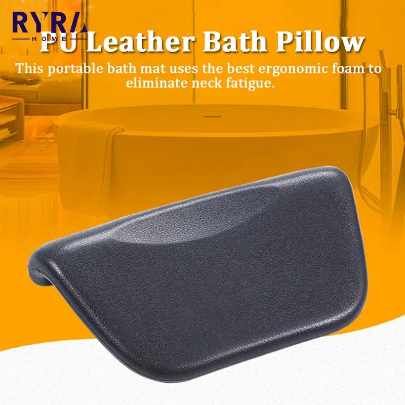 SPA Bath Pillow Non Slip Soft Headrest Bath Pillow Bathtub Pillow With