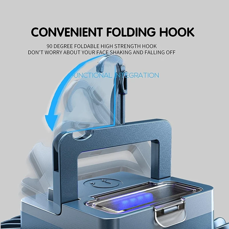 ventilador de acampamento portatil com led usb 01