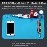 Ansiki 300x200mm Repair welding work pad High Temperature Resistant Silicone Pad ESD Anti-Static waterproof for Repair tool kit - Image 4