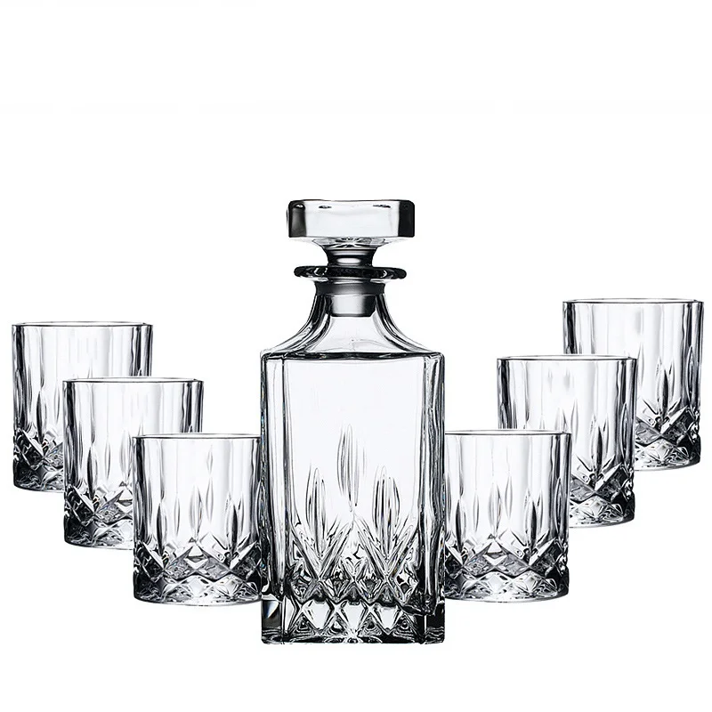 Wine Aerator Pourer Whiskey Decanter Set Wine Aerator Decanter EWAYS-Crystal Glass Bottle, Wine Decanter, Whiskey, Liqour Pourer, Home Bar Vodka Beer Bottle Jar, JR