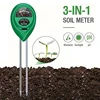3 in 1 Soil PH Meter Sunlight PH Tester Garden Flowers Soil Moisture Sensor Meter Plants Acidity Humidity PH Monitor Detector 1