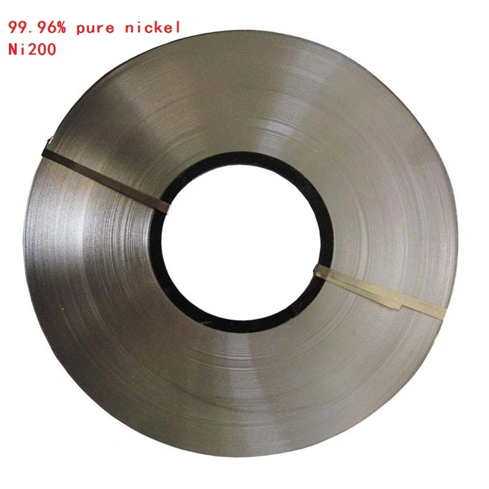 

0.1~0.5 x 4~150mm 99.96% Pure Nickel Strip For 18650 Battery Spot Welding Machine Welder Equipment Nickel Belt For Battery Packs