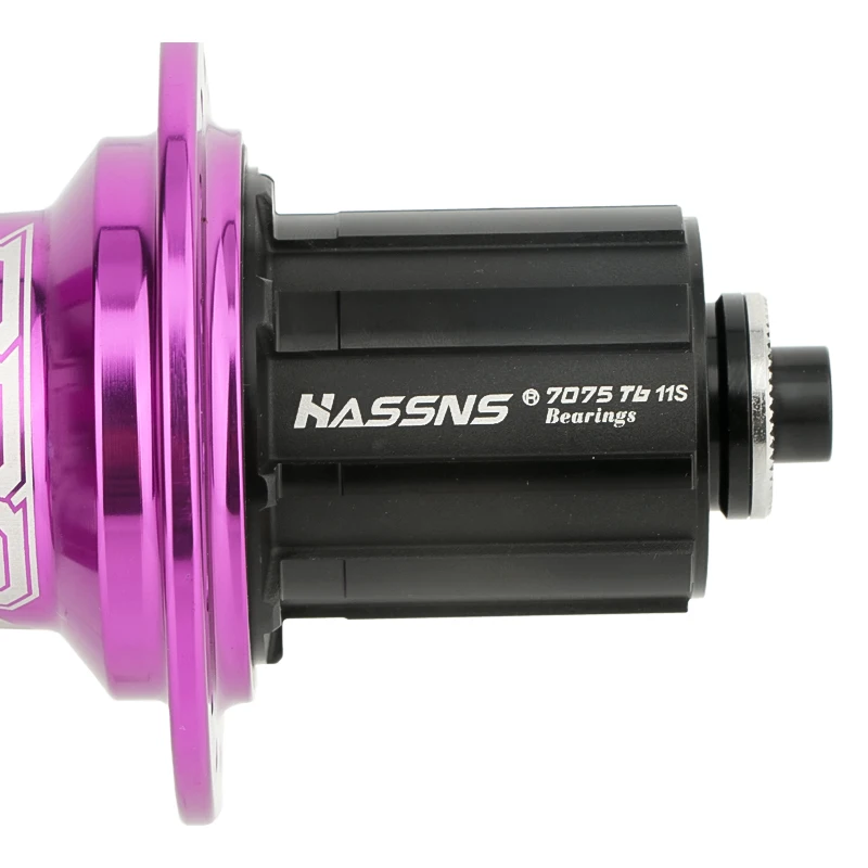 Фото HASSNS PRO7 24/32 Отверстия MTB Hub 120s дисковый тормоз, герметичные 4 подшипника, шумовые кубические велосипедные втулки для Shimano 7/8/9/10/11/12 Скоростей №3