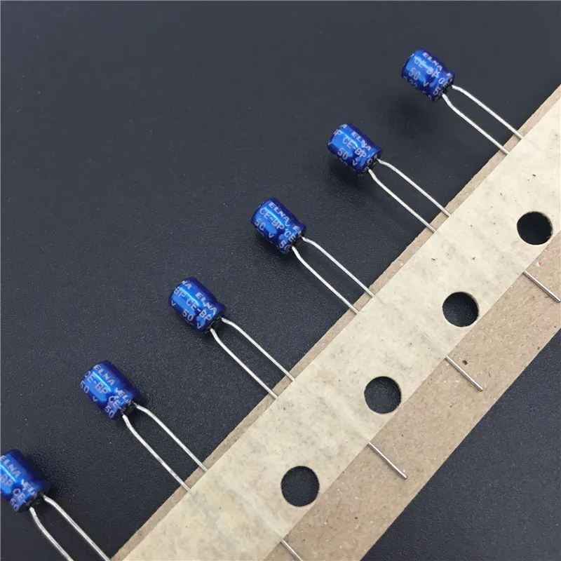 

10pcs/100pcs 0.22uF 50V Japan ELNA RB3 Series 4x5mm 50V0.22uF Bipolar Audio Capacitor