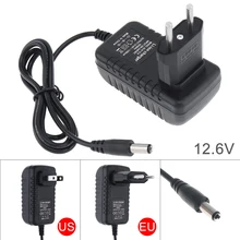 

Universal Portable Lithium Battery Rechargeable Charger Power Adapter DC 12.6V Support 100-240V for Electrical Drill Screwdriver