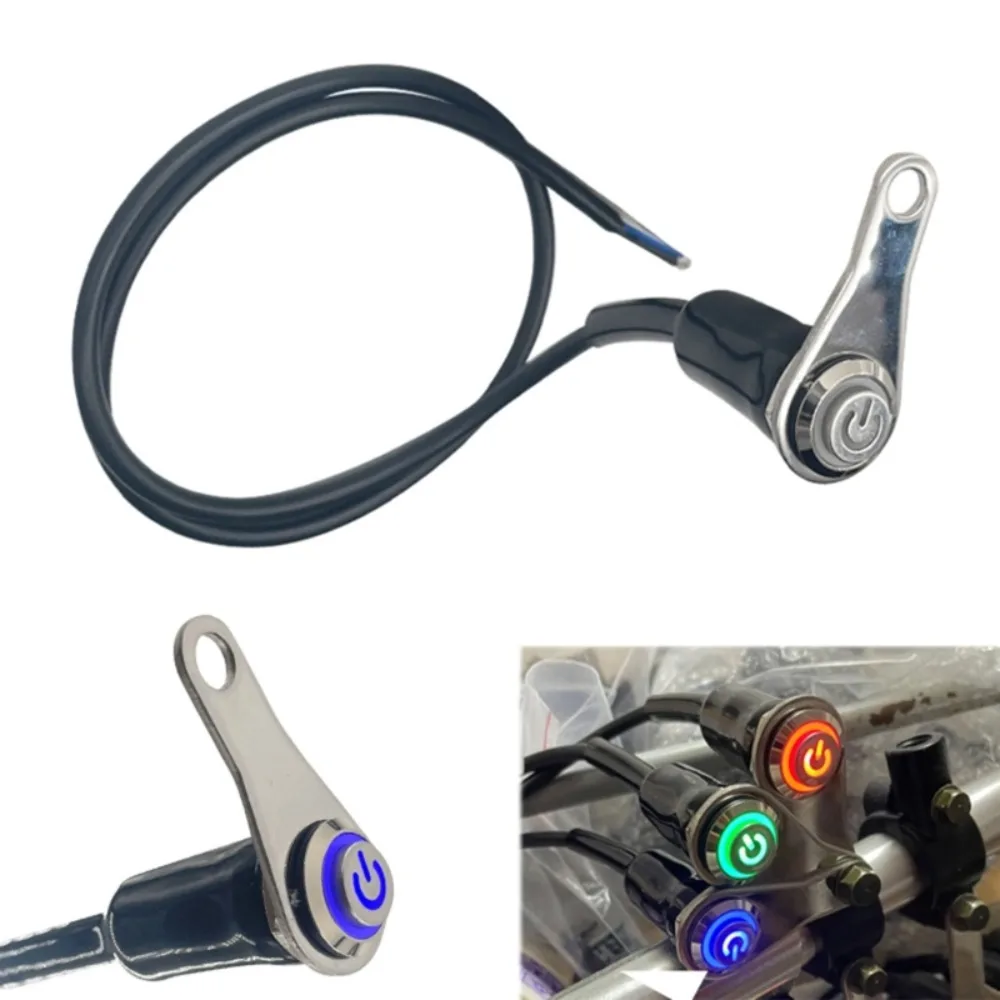 Universal Motorcycle Handlebar Warning Light Control Switch