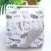 Baby Blanket Double Layer Super Soft Newborn Swaddle Envelope Wrap For Kids Baby Girls Boy Bedding Blankets 76*102CM 2