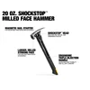 ToughBuilt TB-H1-1SBR-S20X TB-H1-1SBR-S24X 20 OZ/24 OZ.. ShockStop Steel Rip Hammer Milled Face Hand Tools Accessories 2