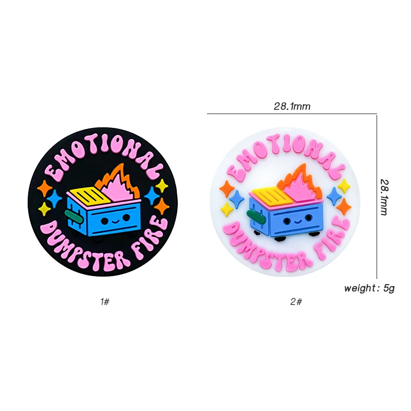 50pcs New Cartoon Silicone Focal Beads Baby Toys DIY String Pen Bead Nipple Chain Jewelry Handwork Making Accessories Wholesale