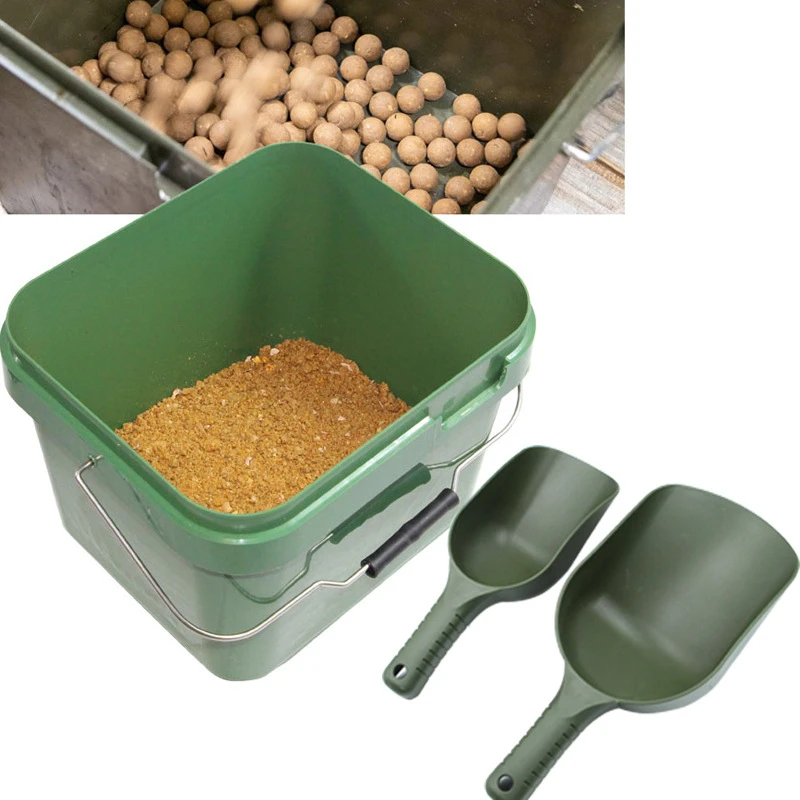 1pcs Baiting Throwing Spoon Bait Scoop Carp Fishing Tool Fishing Lure Casting Shovel for Spomb Fishing Accessories Equipment 6