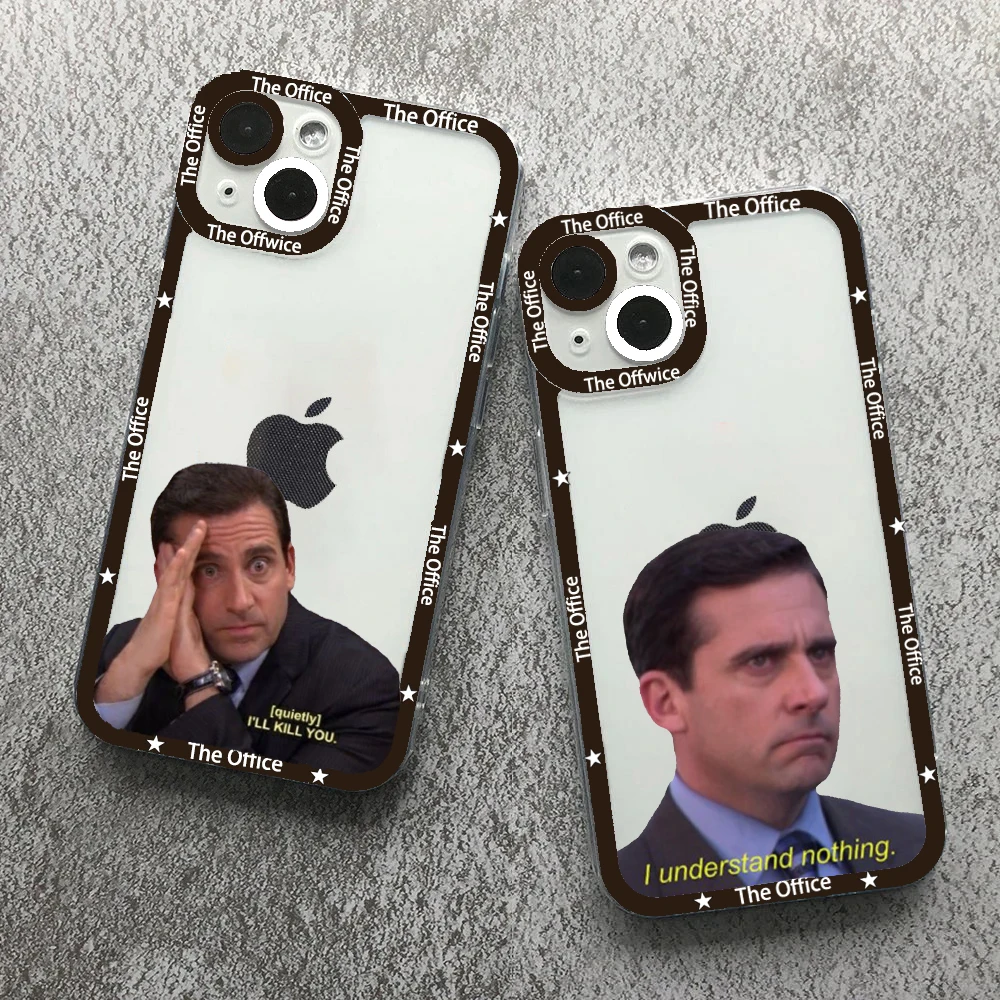 Michael Scott The Office Funny Humor Tv Phone Case Per Samsung S 20 21 22 23 Plus S 22 23 Ultra S21Fe Custodia Morbida In Silicone Di Lusso
