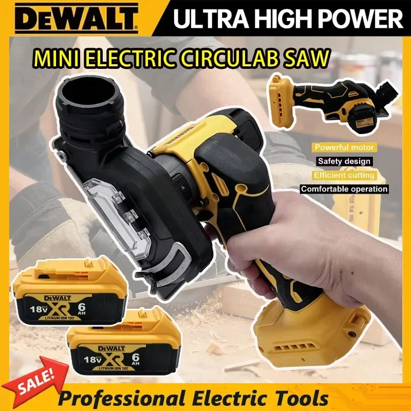 DeWALT 무선 앵글 그라인더 3인치 핸들 컷오프 전기 절단 미니 원형 톱 기계 전동 공구