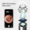 Wireless Visual Ear Endoscope Camera Ear Cleaning Tools Spoon Safe Silicone Earpick 5MP Camera Ear Wax Remover Luminous Otoscope 2