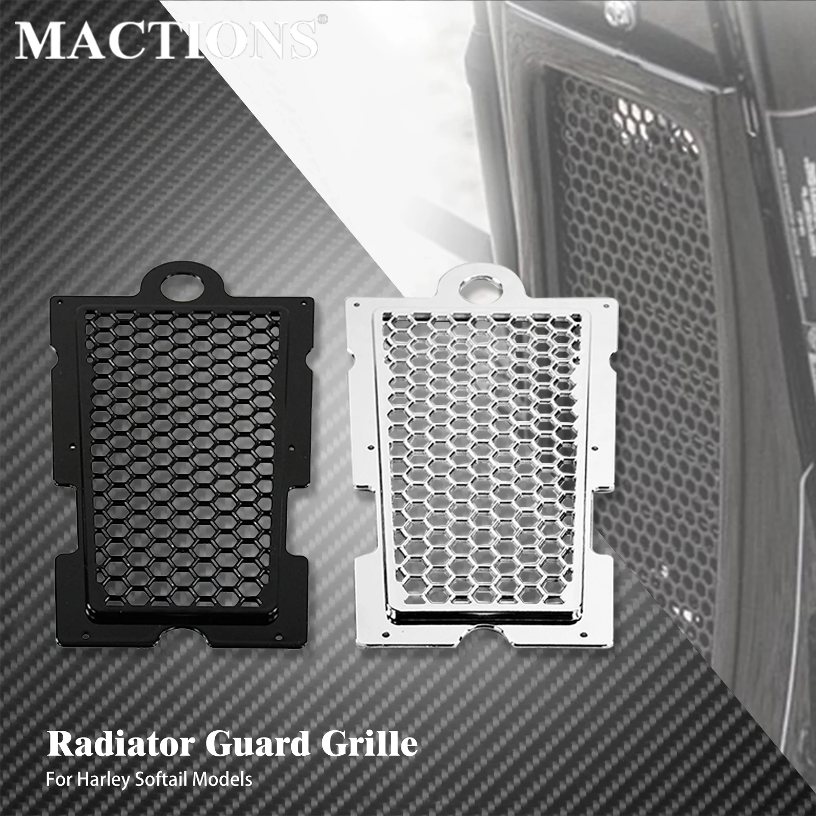 Motorcycle Mesh Radiator Guard Grille Oil Radiator Shield