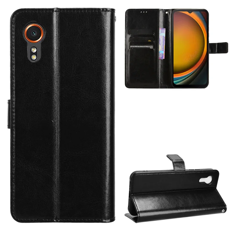 Per Samsung Galaxy Xcover 7 Custodia Classic Flip Custodia Per Telefono In Pelle Pu Di Lusso Per Samsung Xcover 7 Xcover7 Sm-G556B Custodia 6.6"