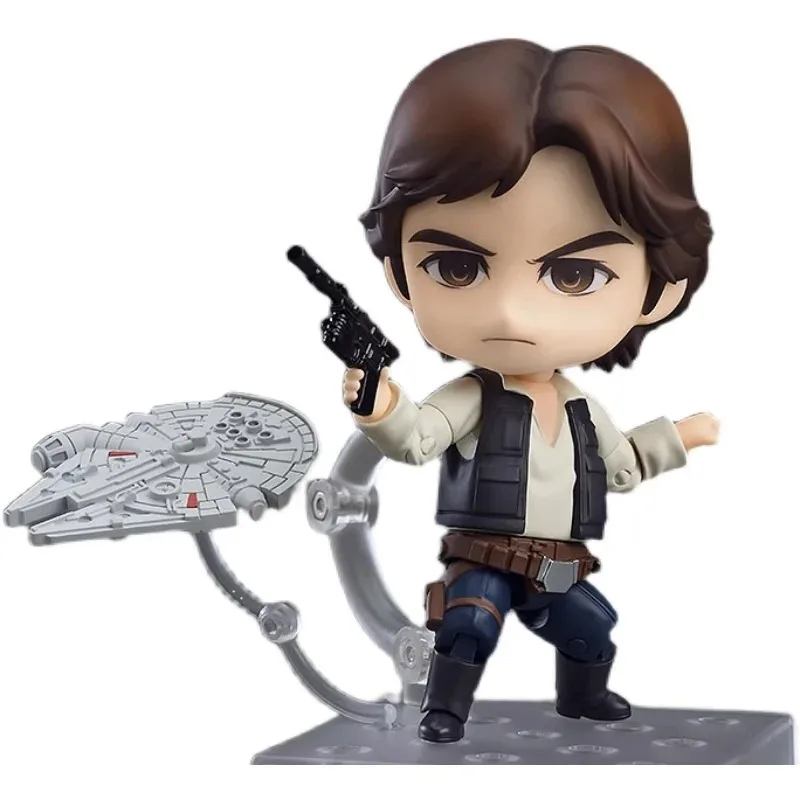 

Оригинальная оригинальная экшн-фигурка модели из ПВХ в стиле Хан Соло с хорошей улыбкой 954