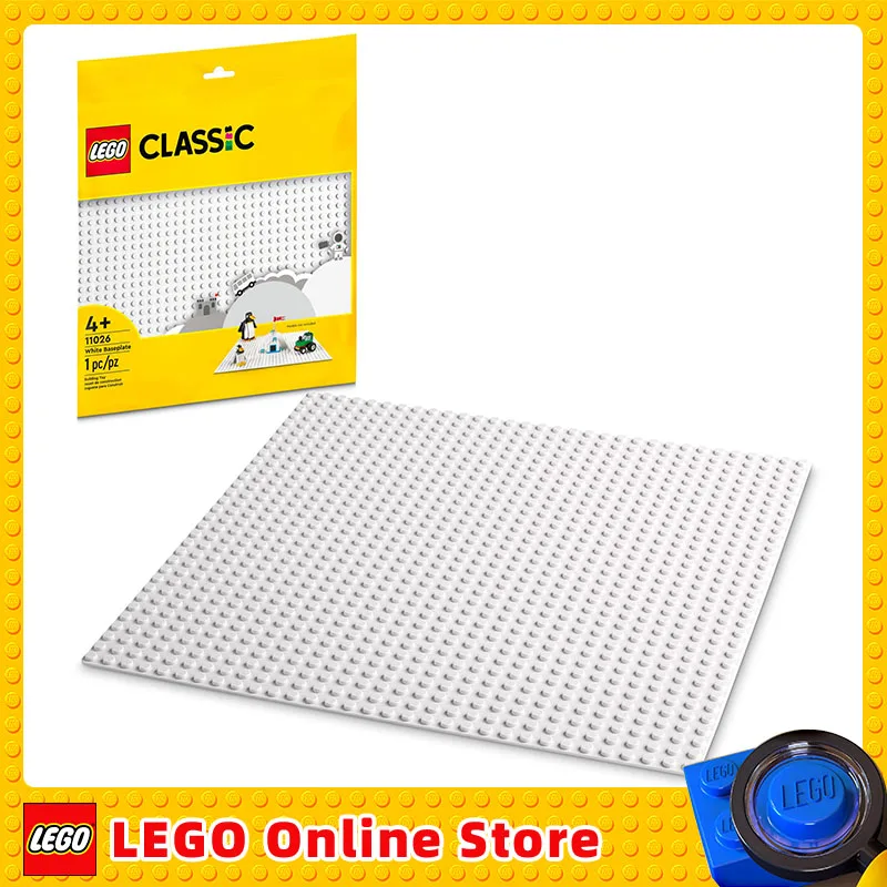 LEGO Classic Plaque de construction blanche Plaque de base Accessoires  Jouets