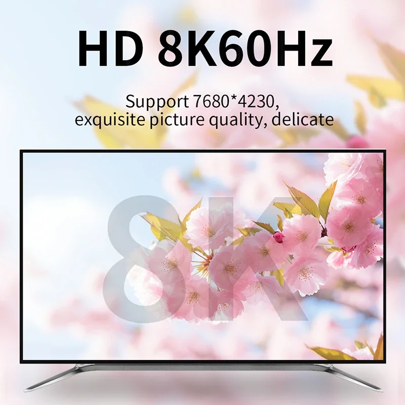 TV 박스 PC 노트북 PS5/4 Xbox 시리즈 TV 모니터용 Unnlink 8K HDMI 스위치, 4K 120Hz, 2 in 1 아웃 스플리터
