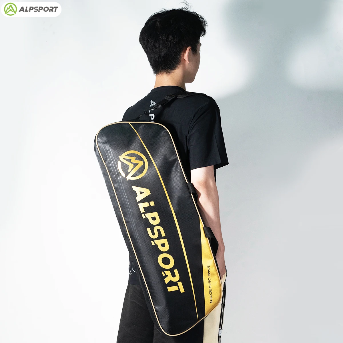 Badminton Tennis Racket Bag Alpsport Badminton Tennis Racket Bags Large Capacity Waterproof Neutral PP Material Personalized Design Suitable for Students