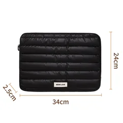 Sleek Laptop Sleeve: Protective Case (Black - 13.3inch)