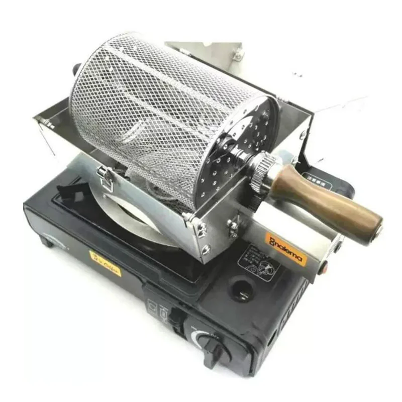 Coffee Shop Commercial Coffee Beans Roaster Machine Stainless Steel Nut Roaster Machine 400G Grain Roasters