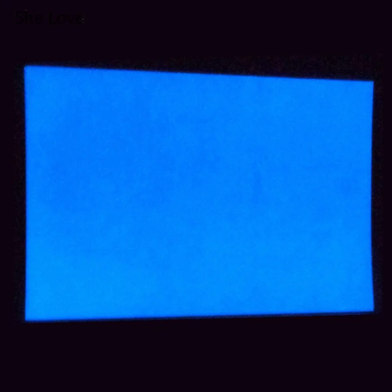 A4 Glow In The Dark Printing Paper PET Adhesive Night Light Film Adhesive Printing Inkjet Luminous Paper Handmade DIY luminous printing paper