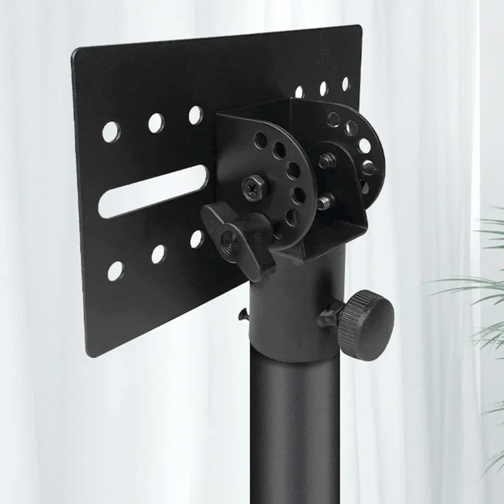 Rotatable 35mm Metal Mount Tripod Pole DJ Speaker Stand Adapter Top Cap Mounting Base Tripod Pole Parts