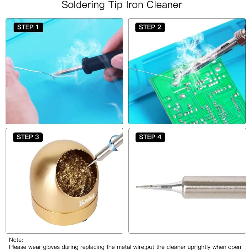 5/10/20pcs Cleaning Sponge Solder Iron Tip Cleaner for Soldering Irons soldering iron cleaner soldering iron tip cleaner