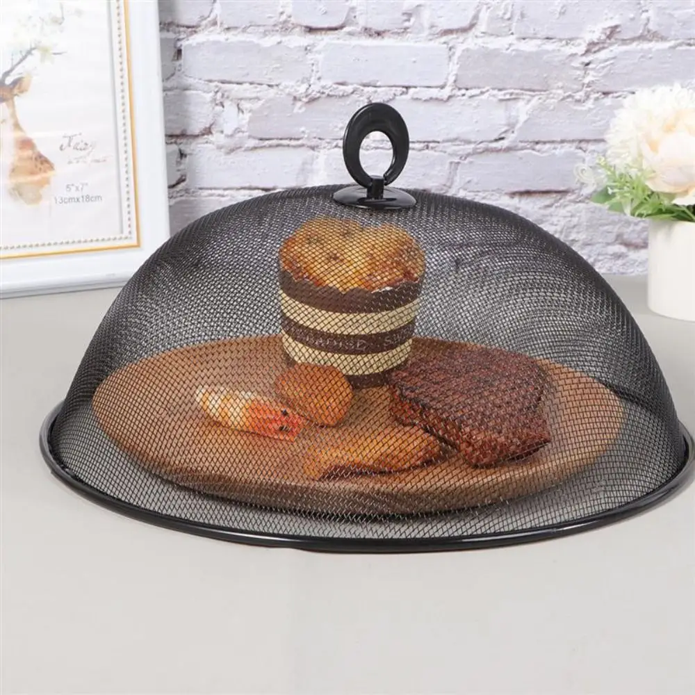 Food Cover Summer Insect-proof Food Cover Simple Dustproof Dessert Lid Round Kitchen Accessories Food Grade Anti Mosquito Tool