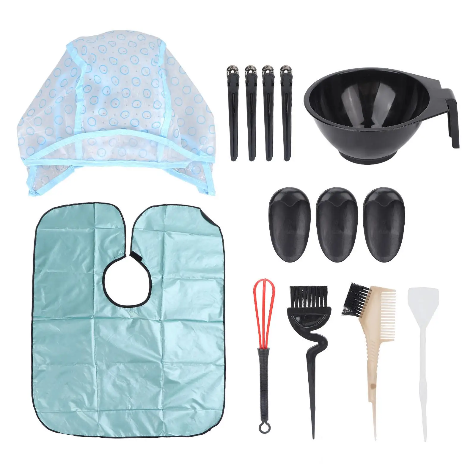 Reusable Hair Dye Brushes & Mixing Bowl Set-Safe, Stable Color Application for salon & Home Use