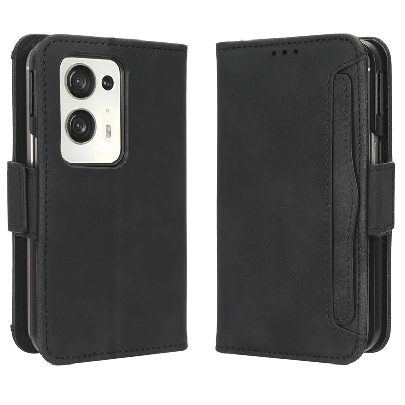 Per Oppo Find N2 Trova N2 Portafoglio In Pelle Flip In Pelle Multi-Card Slot Cover Per Oppo Find N Find N Case Con Pacchetto Di Carte